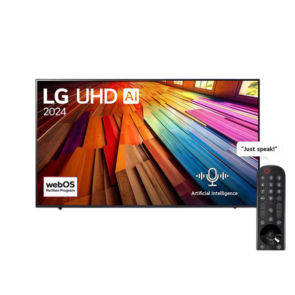 LG 86 Inch  UHD UT80 4K Smart TV AI Magic remote HDR10 webOS24 2024