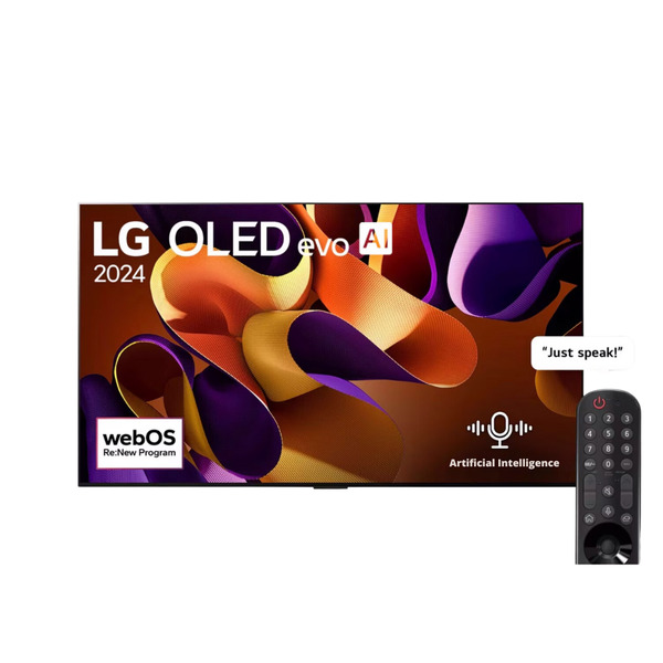 LG 77 Inch OLED evo AI G4 4K Smart TV AI Magic remote Dolby Vision webOS24 2024