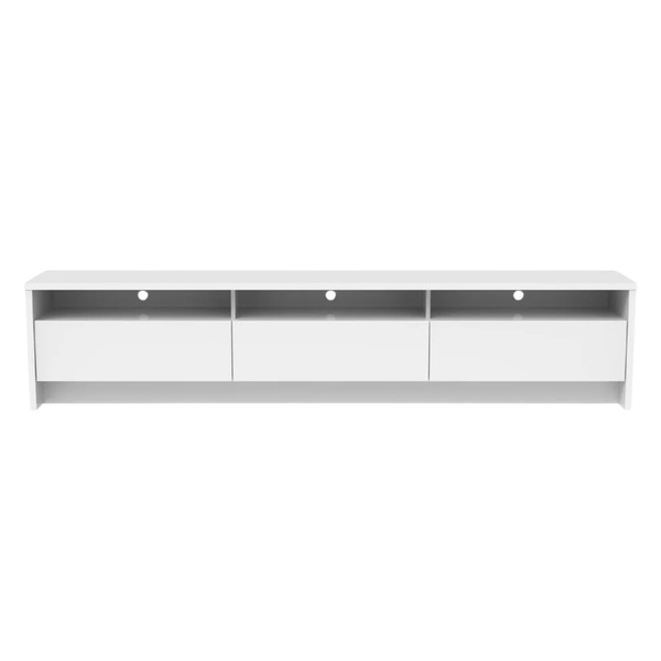 ASPEN TV STAND 2.2M BRANCO FOSCO