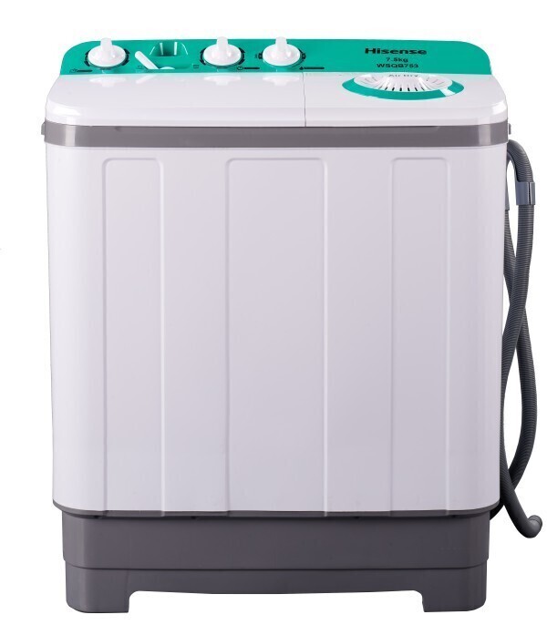 Hisense WM753-WSQB 7.5KG Top Load Twin Tub Washing Machine