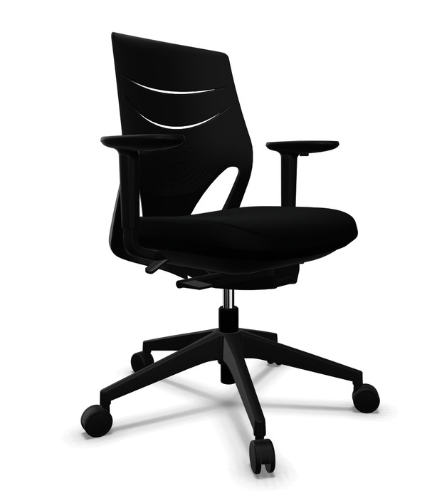 Actiu EFIT Office Chair with Black Back
