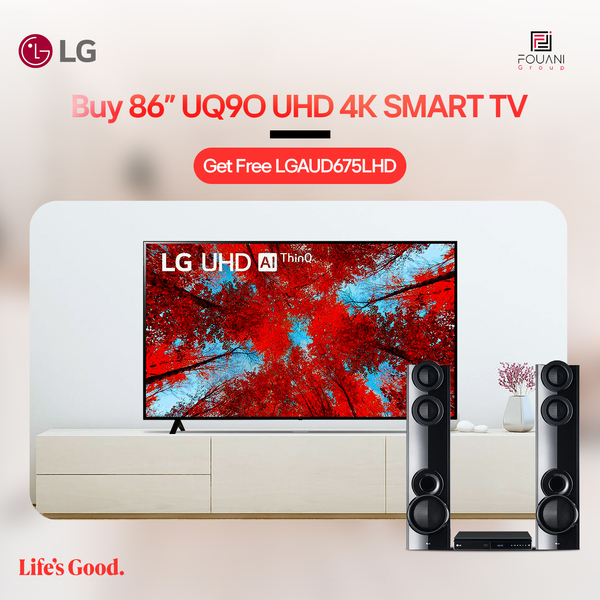 LG 86 Inch UQ90 Series UHD 4K Smart TV