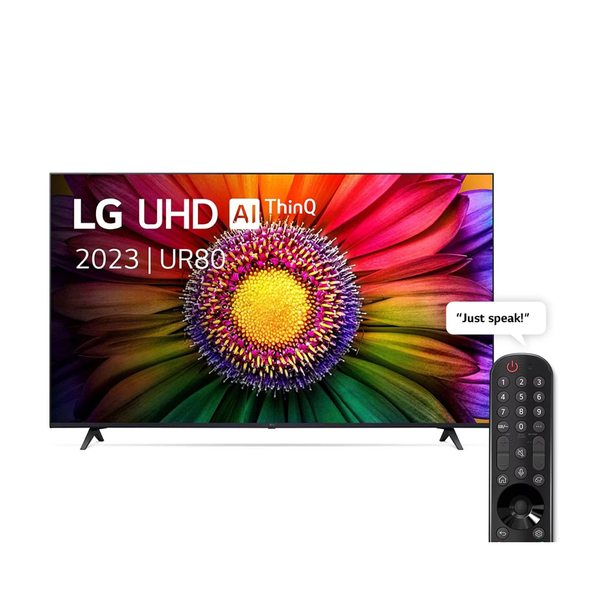 LG 75 inch UR80 Series UHD 4K Smart TV with Magic remote HDR10 webOS