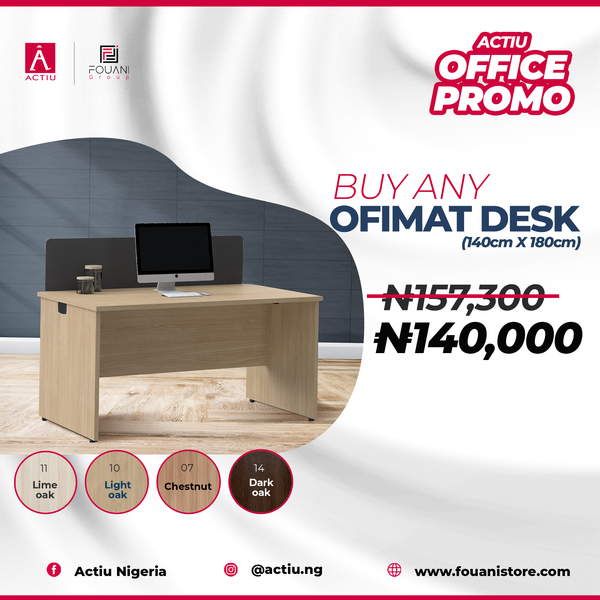 Actiu Ofimat Desk + EFIT Chair Promo