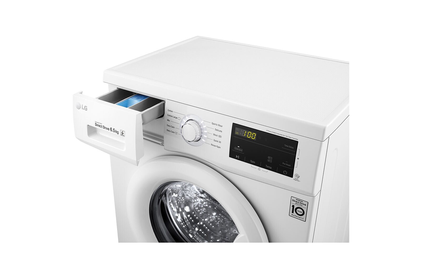 LG FH2J3WDNP0 6.5KG Front Load Washing Machine