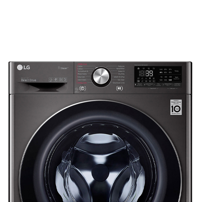 LG F2V3FYP6JE 9KG Front Load Washing Machine