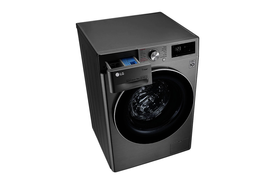 LG F4V5VGP2T 9/6KG Front Load (Wash & Dry) Washing Machine