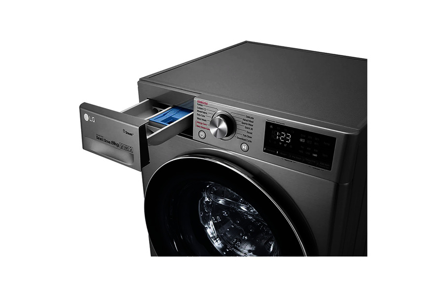 LG F2V5PYP2T 8KG Front Load Washing Machine