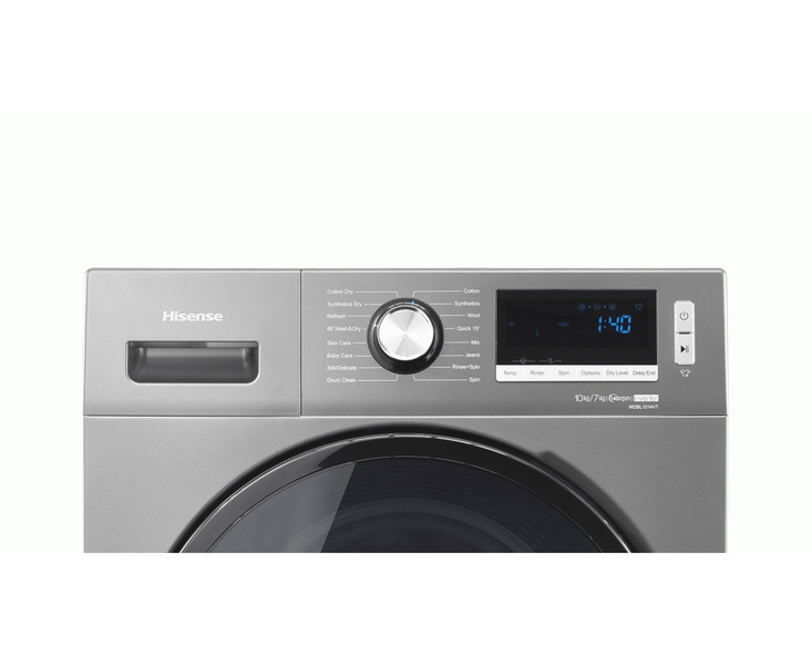 Hisense WM8014VT-WDBL 8/5KG Front Load (Wash & Dry) Washing Machine