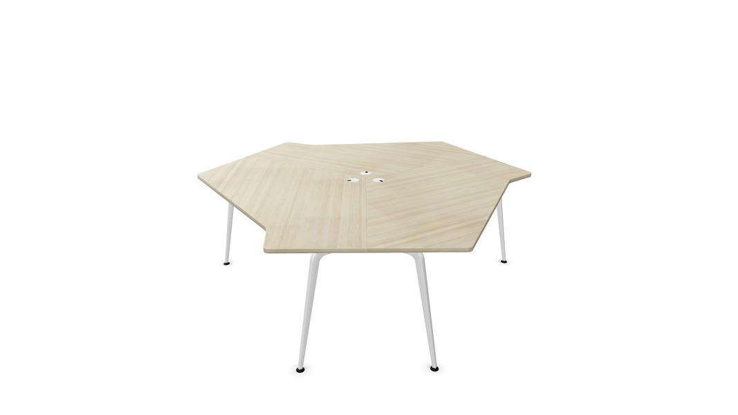 Actiu Twist Triple Desk