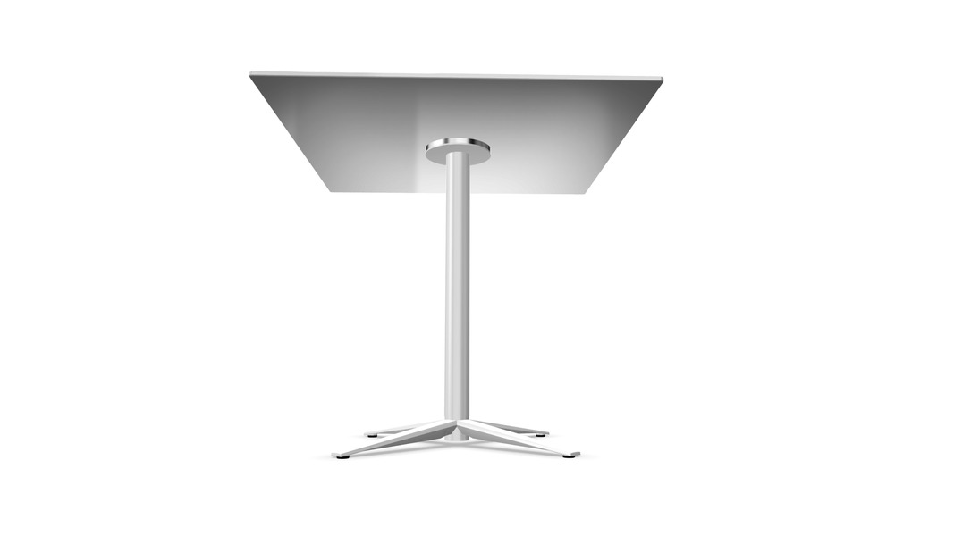 Actiu Tabula TAR-20 Square Coffee Table with Glass