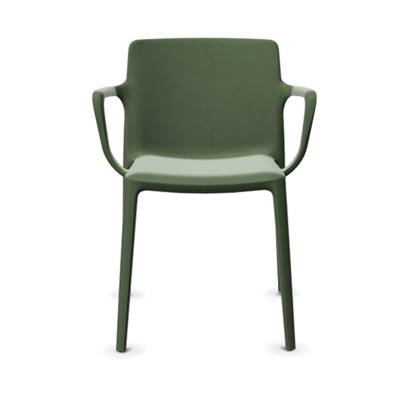 Actiu Fluit Chair with Arms - Green