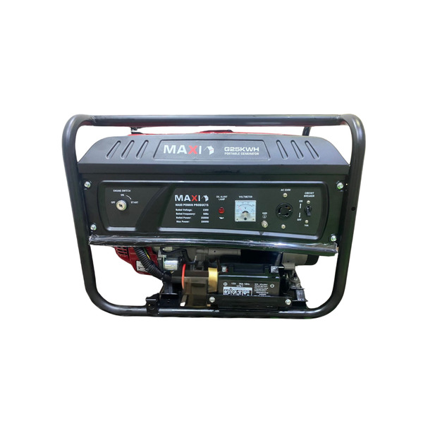 Maxi Generator (G) 3.1KVA / 2.5KW - (Key + Wheels & Handle)