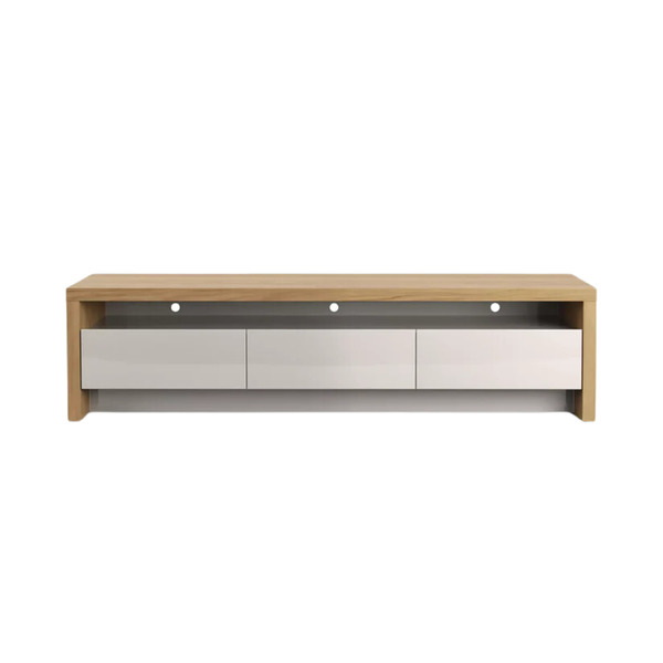 PROVINCIA COLONIA TV STAND 1.8 GRIGIO GLOSS /WOOD