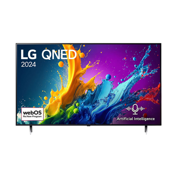 LG 86 Inch QNED80 4K Smart TV AI Magic remote HDR10 webOS24 2024