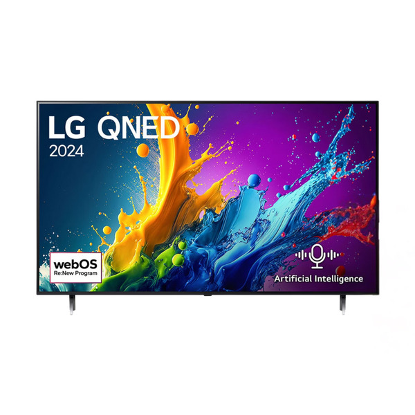 LG 55 Inch QNED80 4K Smart TV AI Magic remote HDR10 webOS24 2024